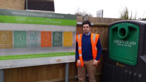 Matthew Courtliff at Freshbrook Centre Recycling Site