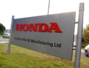 Honda Swindon sign